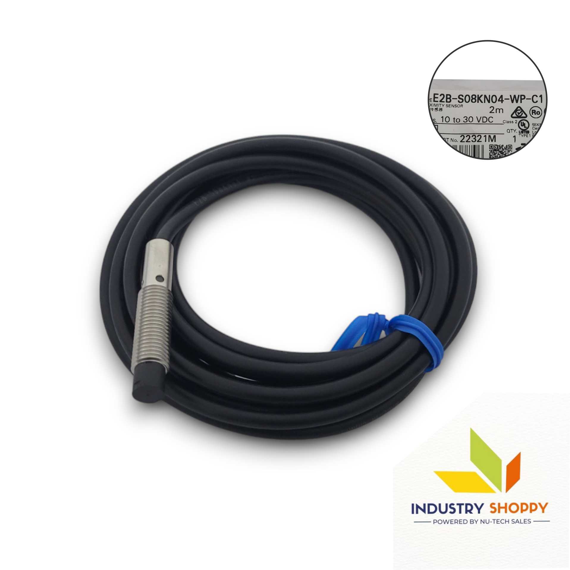 Omron E2B-S08KN04-WP-C1 2M Proximity Sensor Omron E2B-S08KN04-WP-C1 2M Proximity Sensor